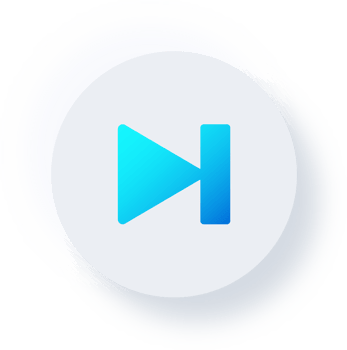 Neumorphic Play Next Icon, Neumorphism UI Button png