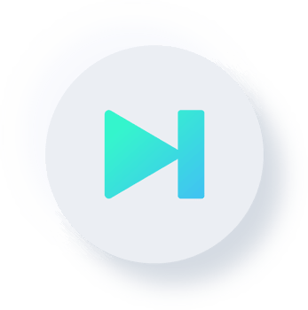 Neumorphic Play Next Icon, Neumorphism UI Button png