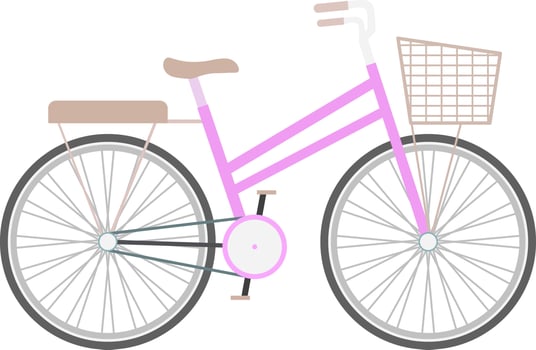 Utility bike icon vector