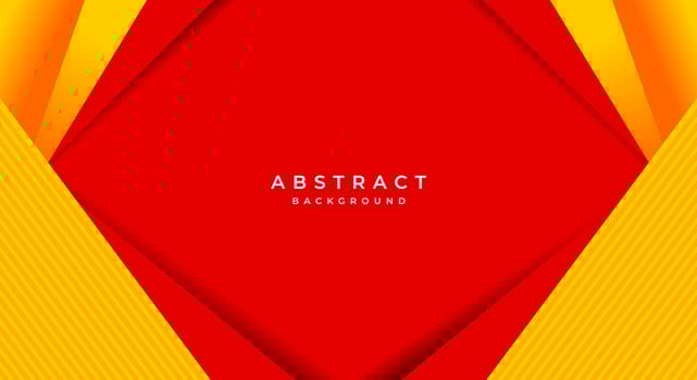 Red and yellow abstract background vector