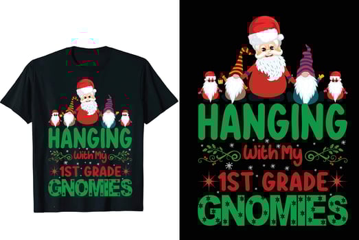 christmas t shirt design vector
