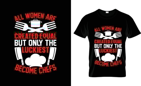 Chef t-shirt design, Chef t-shirt slogan and apparel design, Chef typography, Chef vector, Chef  illustration vector