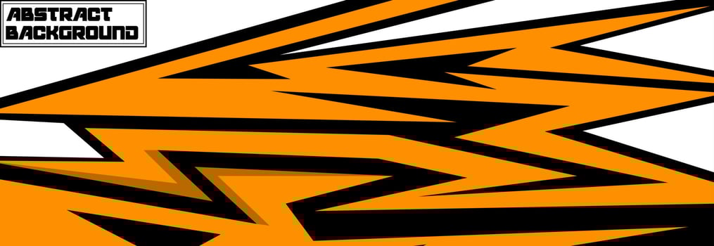 wrap racing car decal vector