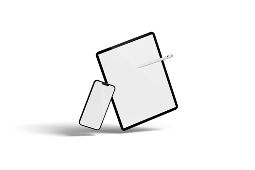 Tablet and Phone mockup png