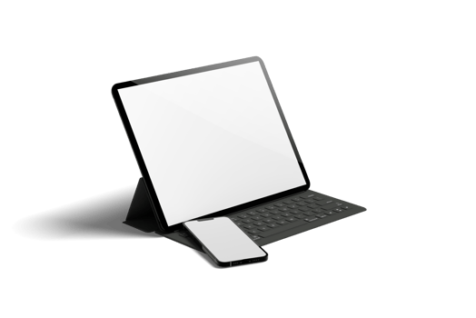 Tablet and Phone mockup png