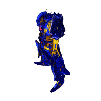 Mecha with strategy combat style png