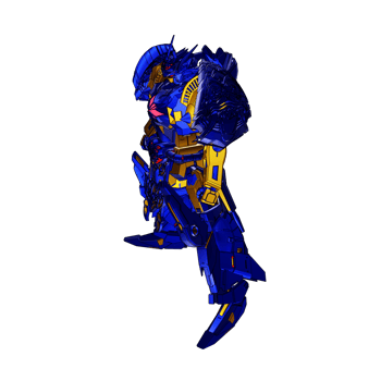 Mecha with strategy combat style png