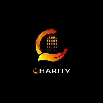 Social action logo, Charity vector
