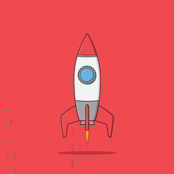 Rocket launch vector