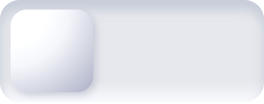 Neumorphism Switch Button 3D png
