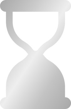 Silver Hourglass Icon png