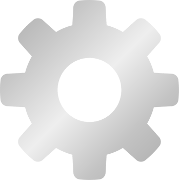 Silver Settings Icon png