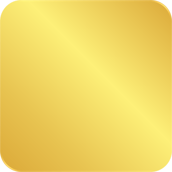 Gold Square Icon png
