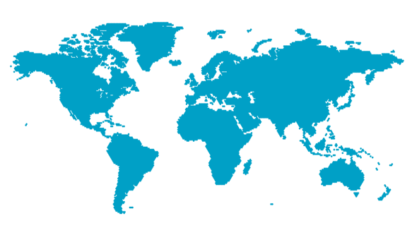 World map template with continents, North and South America, Europe and Asia, Africa and Australia png