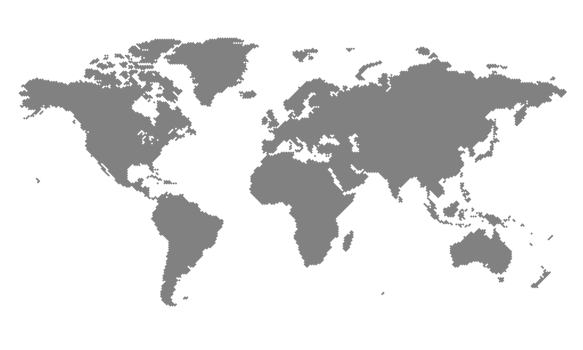 World map template with continents, North and South America, Europe and Asia, Africa and Australia png