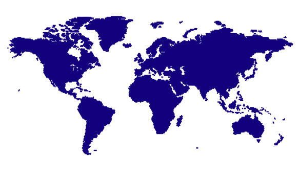 World map template with continents, North and South America, Europe and Asia, Africa and Australia png