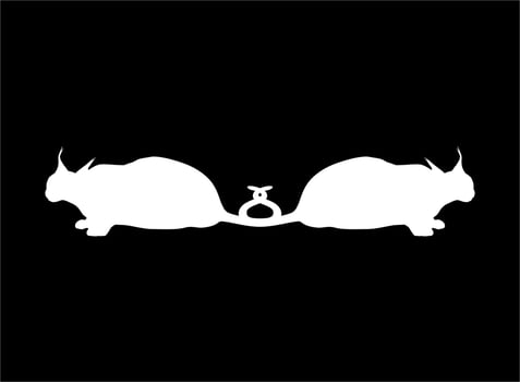 Caracal Cat Silhouette for Logo, Pictogram, Website or Graphic Design Element. Vector Illustration