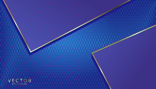 Premium background design with dark blue line pattern. vector