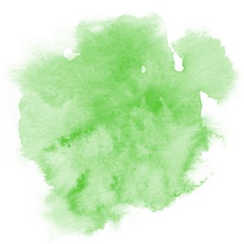 Green Splash Watercolor Paint png