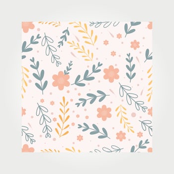 pattern floral ornament vector design