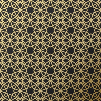 Background with seamless pattern in islamic style vector
