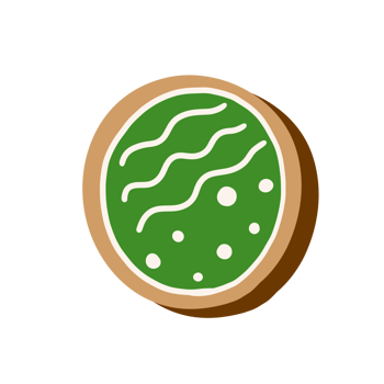 Christmas Cookie Alphabet png
