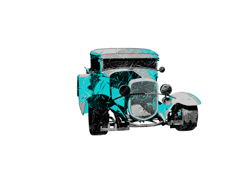Classic style vintage car png