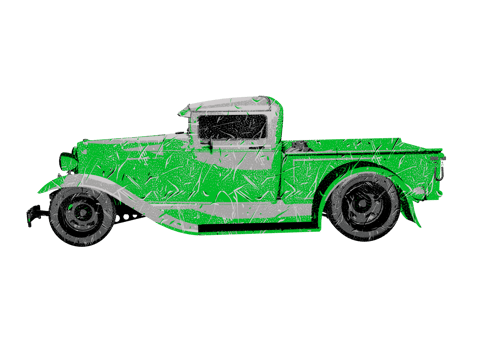 Classic style vintage car png
