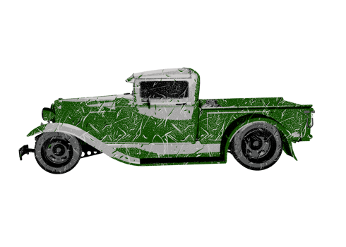 Classic style vintage car png