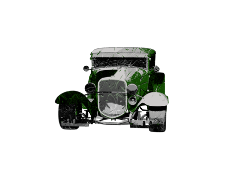 Classic style vintage car png