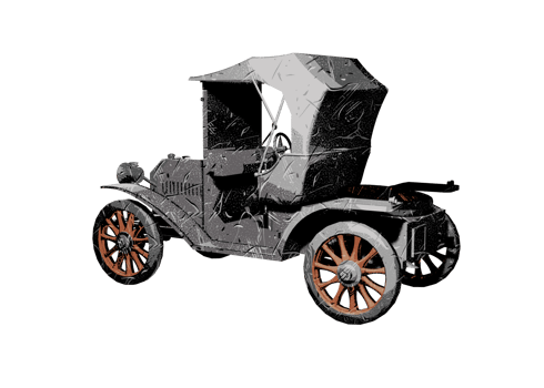 Classic style vintage car png