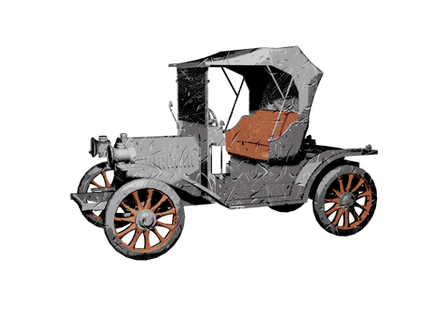 Classic style vintage car png