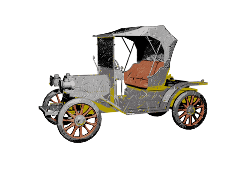 Classic style vintage car png