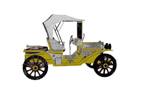 Classic style vintage car png