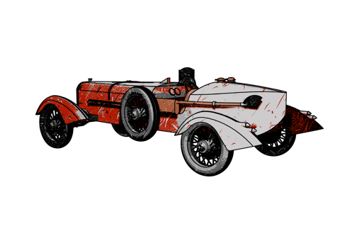 Old style classic car png
