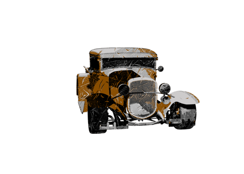 Classic style vintage car png