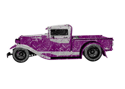 Classic style vintage car png