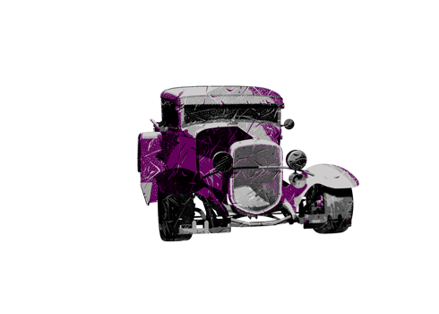 Classic style vintage car png