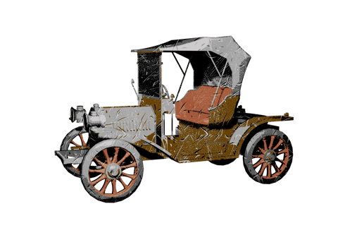Old style classic car png