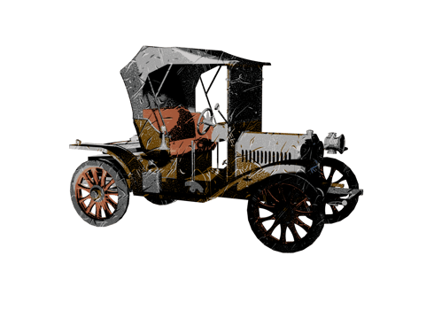 Old style classic car png