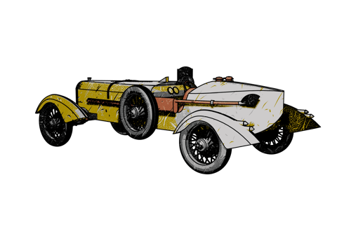 Old style classic car png