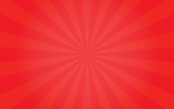 Abstract explosion background in dark red gradient color. Asian style glare effect. Sunshine sparkle pattern. Vector illustration of a radial ray. Narrow beam. For backdrops, posters, and banners.