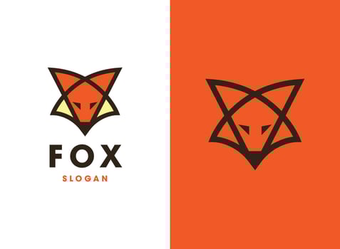 Fox Head Logo vector