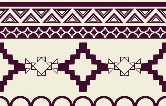 Navajo native american fabric seamless pattern,geometric tribal ethnic traditional background, design elements, design for carpet,wallpaper,clothing,rug,interior,embroidery vector illustration.