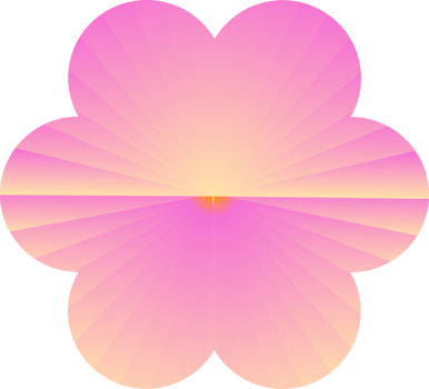 Beautiful flower sticker label promotion decorative background wallpaper banner illustration graphic design png