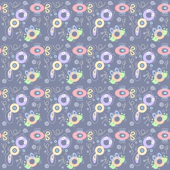 Abstract seamless pattern design. For paper,cover,fabric,bag,notebook etc. vector