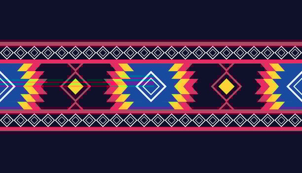Geometric ethnic pattern background. Pattern for wallpaper, carpet, wrapping, fabric, textile vector