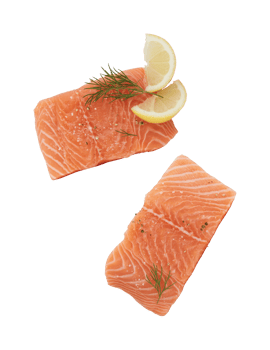 fresh salmon cut out transparent background png