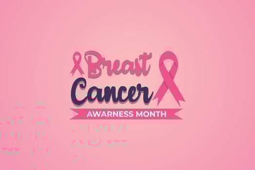 International day against breast cancer awareness month background vector