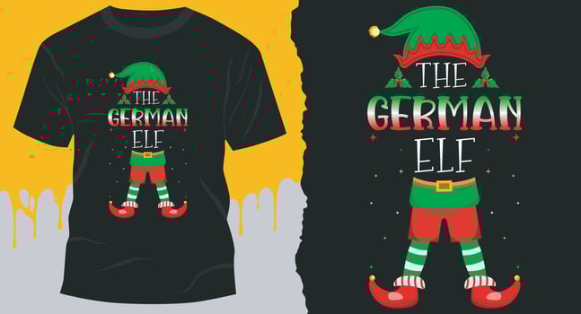 Best Elf Design for gift cards, banners, vectors, t-shirts, posters, print, etc vector